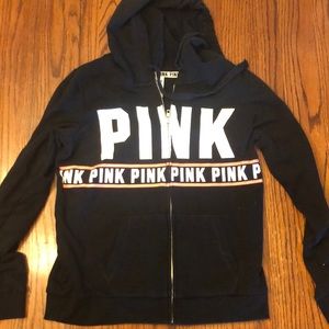 long sleeve zip up hoodie